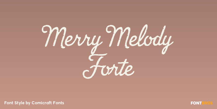 Merry Melody Forte Poster