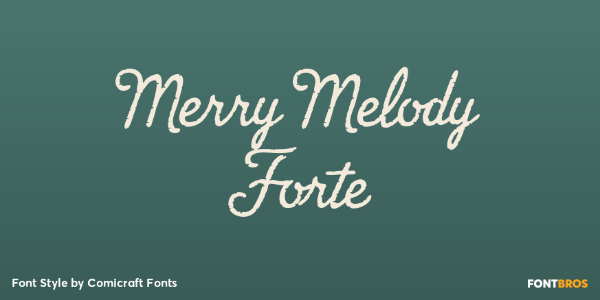 Merry Melody Forte Poster