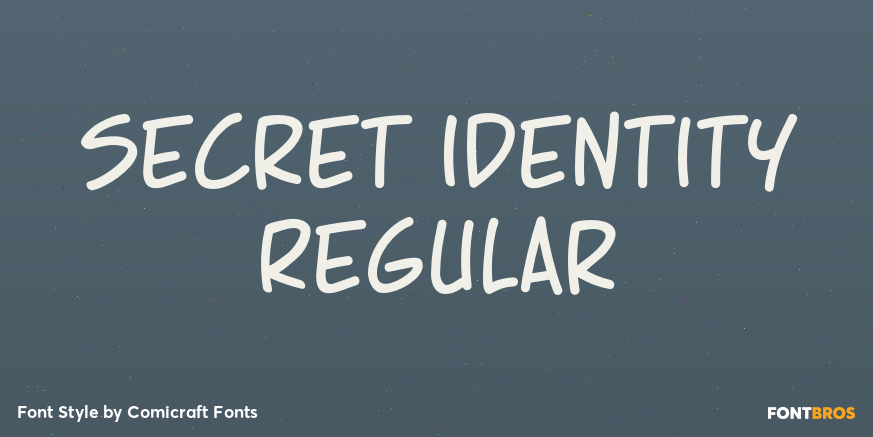 Secret Identity Regular Poster