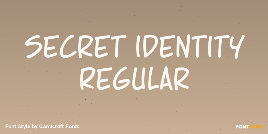 Secret Identity Regular Poster