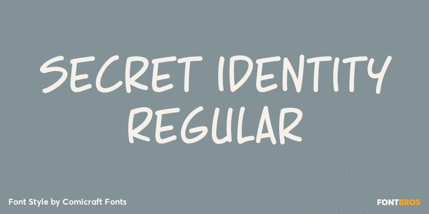 Secret Identity Regular Poster