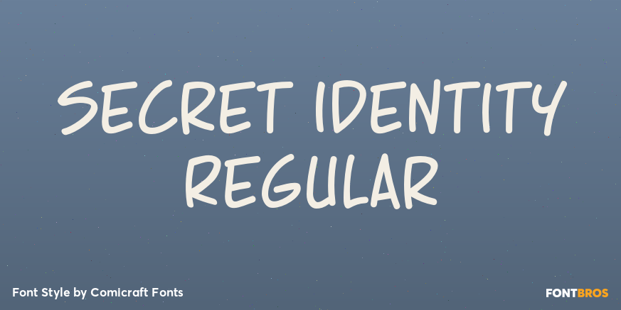 Secret Identity Regular Poster