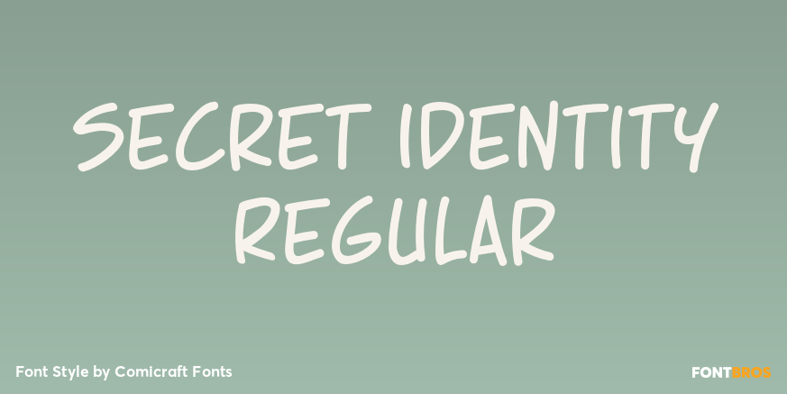 Secret Identity Regular Poster