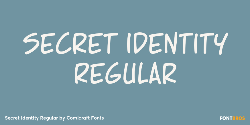 Secret Identity Regular Poster