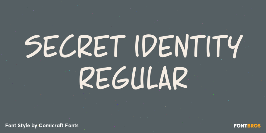 Secret Identity Regular Poster