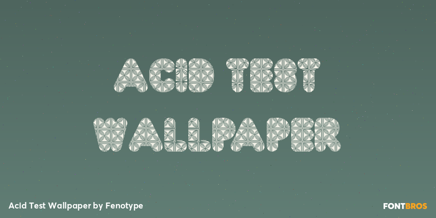 Acid Test Wallpaper Poster