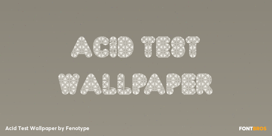 Acid Test Wallpaper Poster
