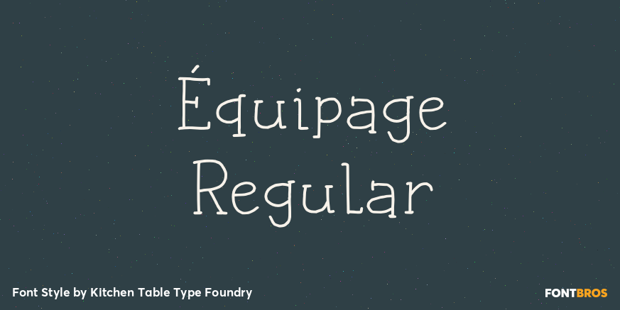 Équipage Regular Poster