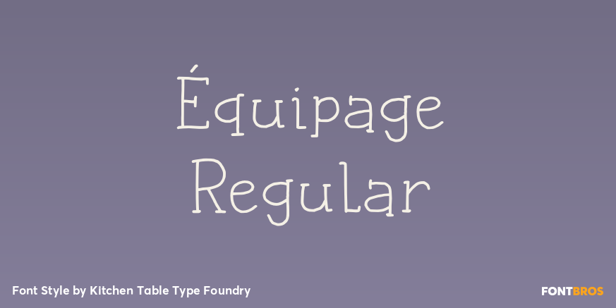 Équipage Regular Poster