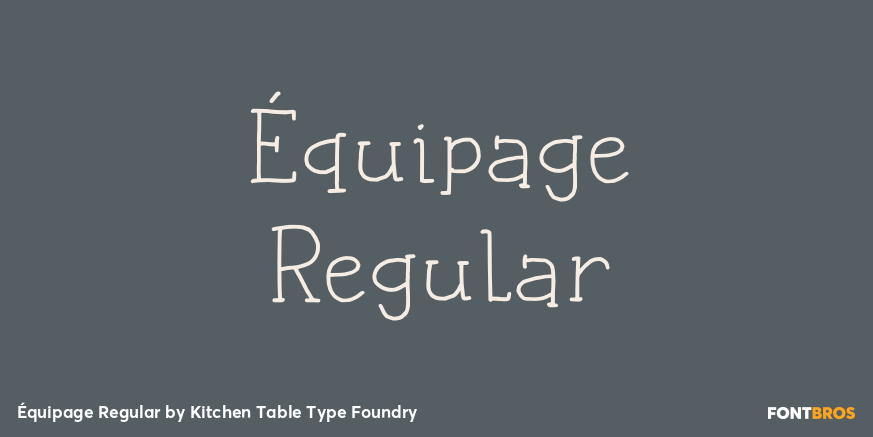 Équipage Regular Poster