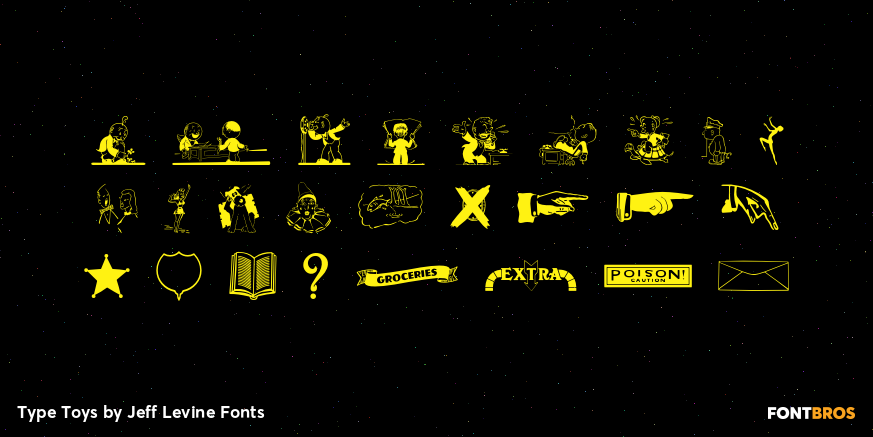 Type Toys Font Poster #2