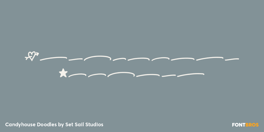 Candyhouse Doodles Font Poster #1