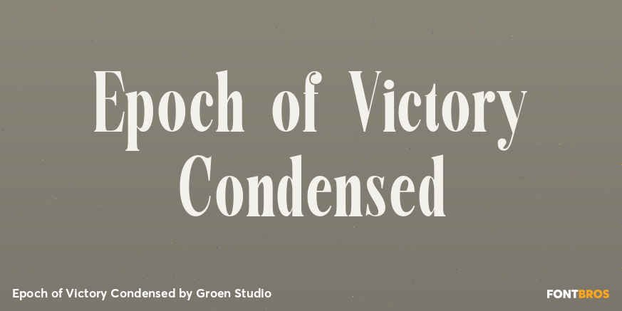 Epoch of Victory Condensed Poster