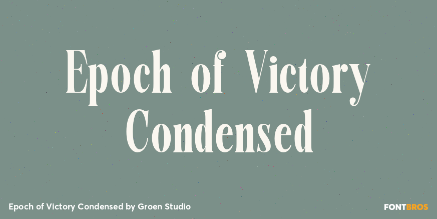 Epoch of Victory Condensed Poster