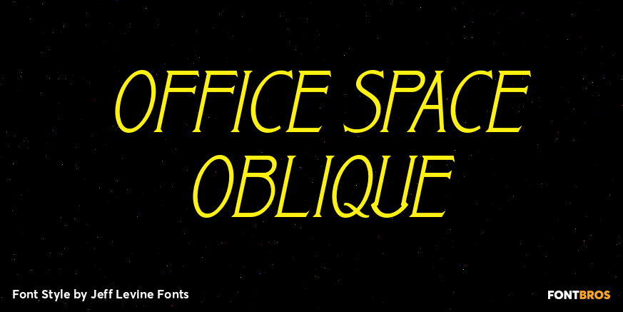 Office Space Oblique Poster