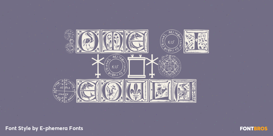 Tome Pi HPLHS Regular Font Poster #1