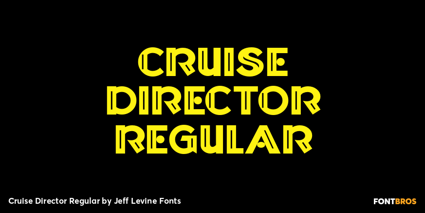 Cruise Director Regular Poster