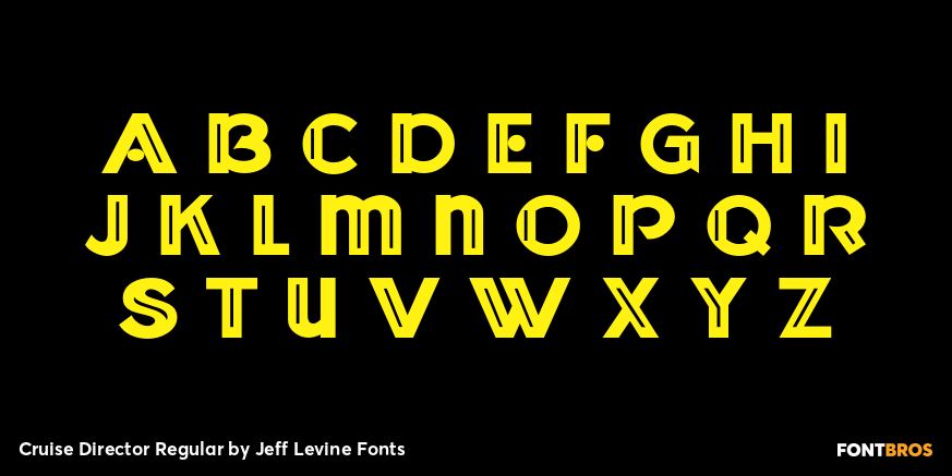 Cruise Director Regular Font Poster #3