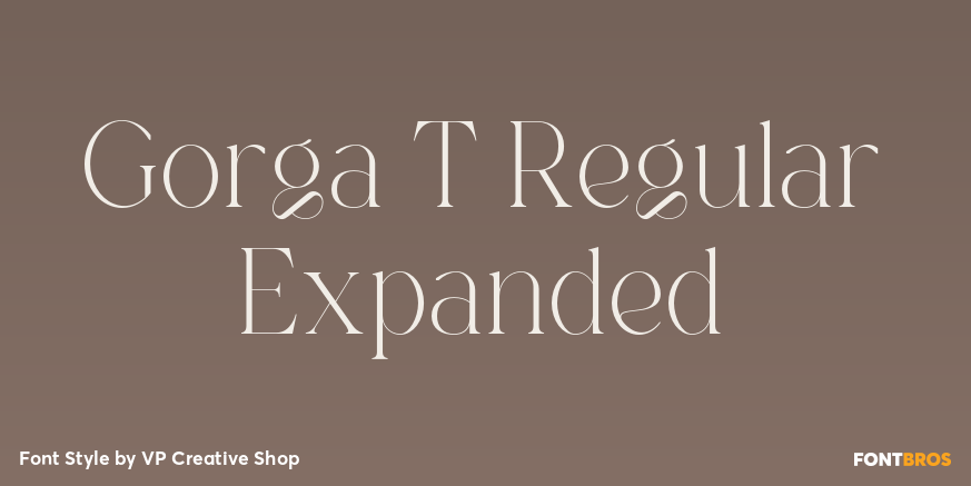 Gorga T Regular Expanded Poster