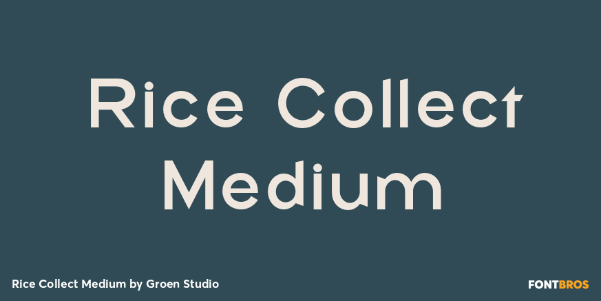 Rice Collect Medium Poster