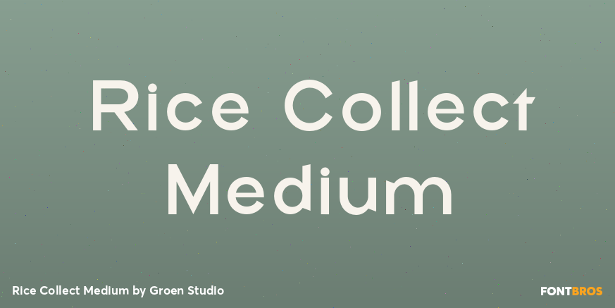 Rice Collect Medium Poster