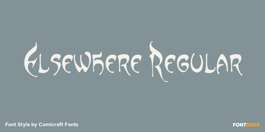 Elsewhere Regular Poster