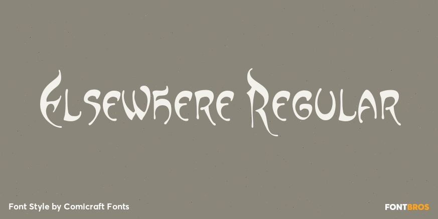 Elsewhere Regular Poster