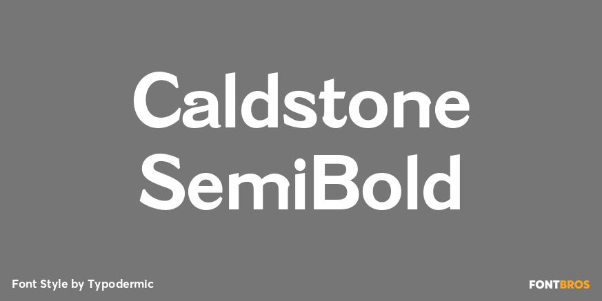Caldstone SemiBold Poster
