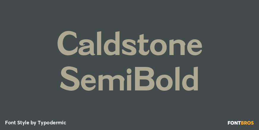 Caldstone SemiBold Poster