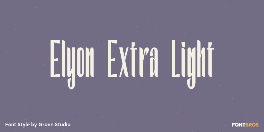 Elyon Extra Light Poster