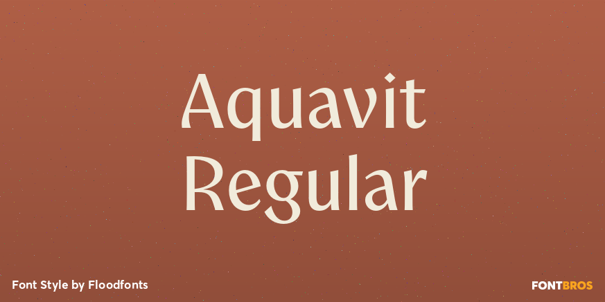 Aquavit Regular Poster