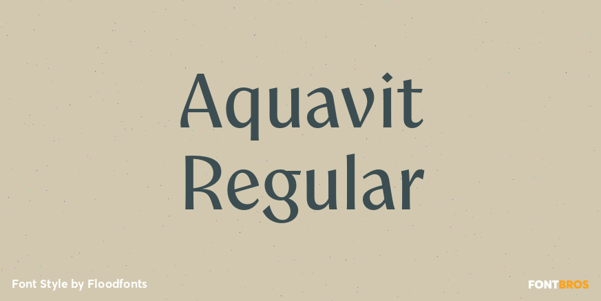 Aquavit Regular Poster