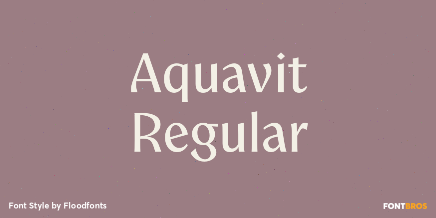 Aquavit Regular Poster
