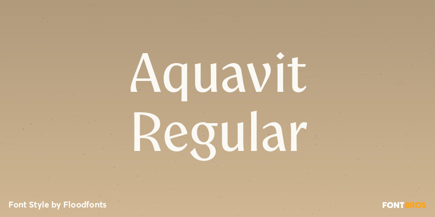 Aquavit Regular Poster