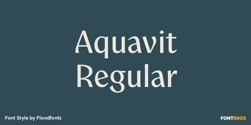 Aquavit Regular Poster