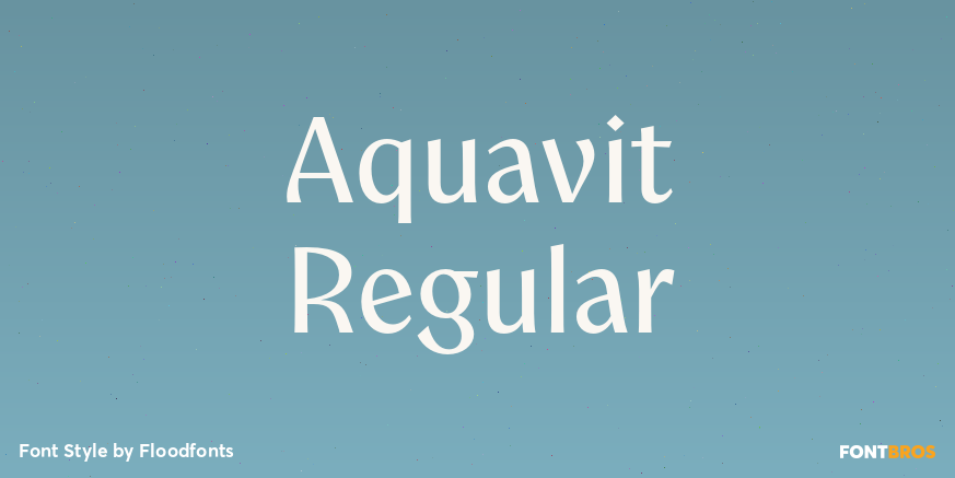 Aquavit Regular Poster