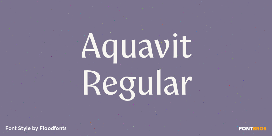 Aquavit Regular Poster