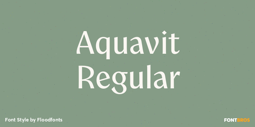 Aquavit Regular Poster
