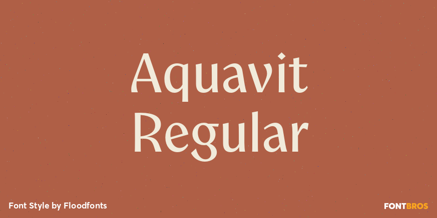 Aquavit Regular Poster