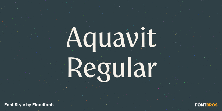 Aquavit Regular Poster