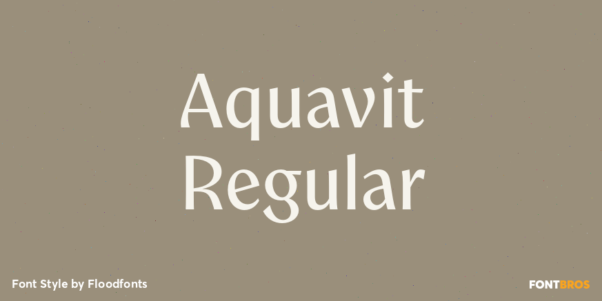 Aquavit Regular Poster