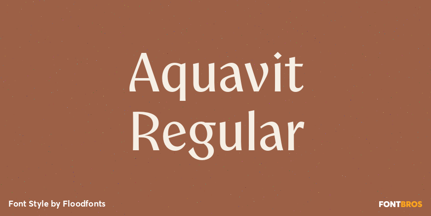 Aquavit Regular Poster
