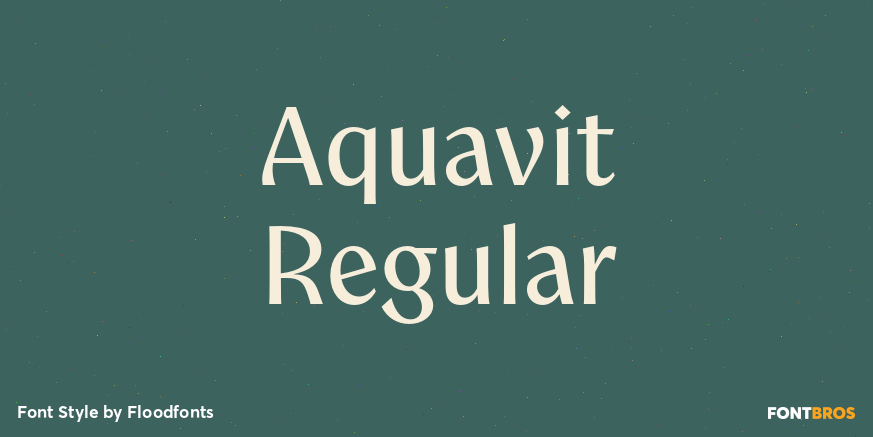 Aquavit Regular Poster