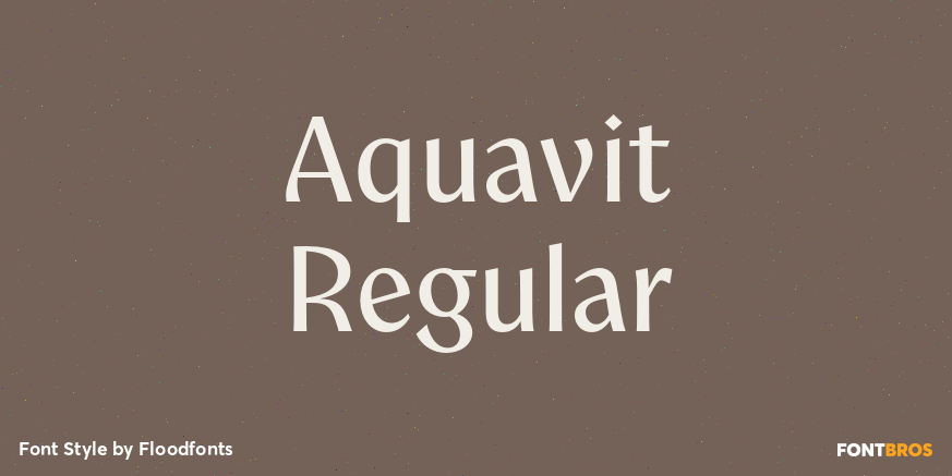 Aquavit Regular Poster