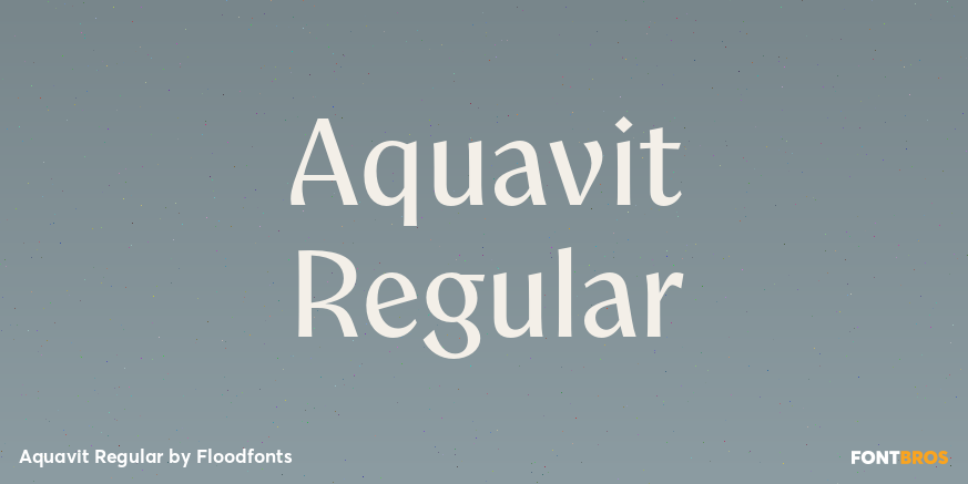 Aquavit Regular Poster