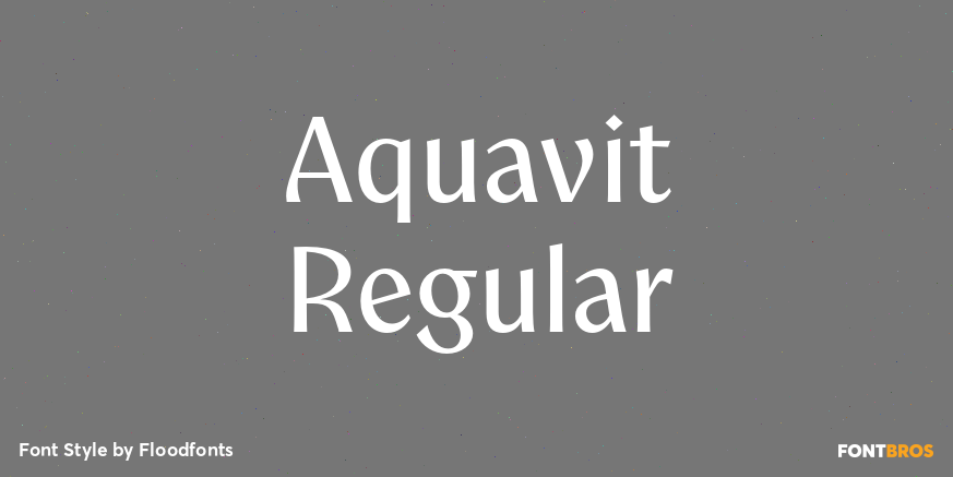 Aquavit Regular Poster