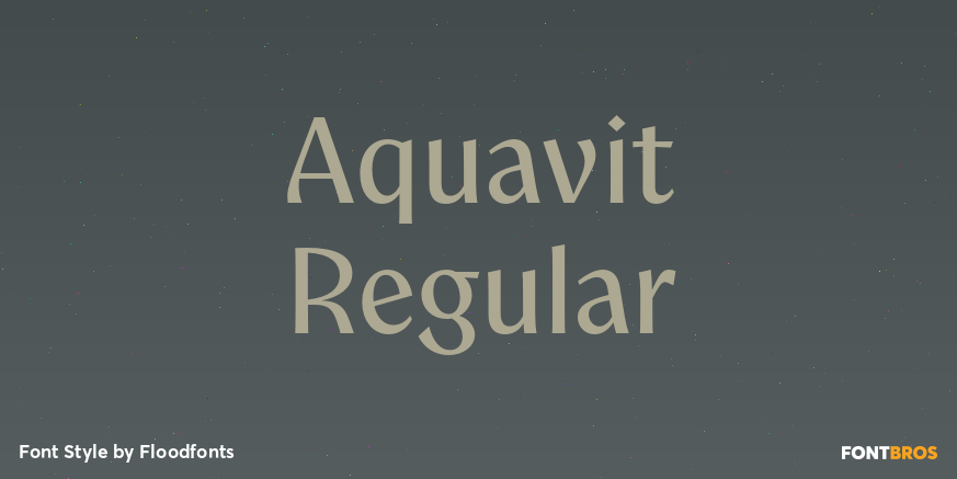 Aquavit Regular Poster