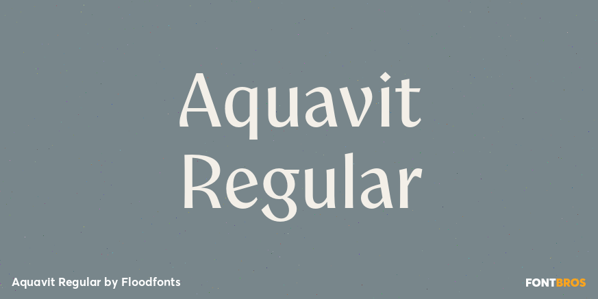Aquavit Regular Poster
