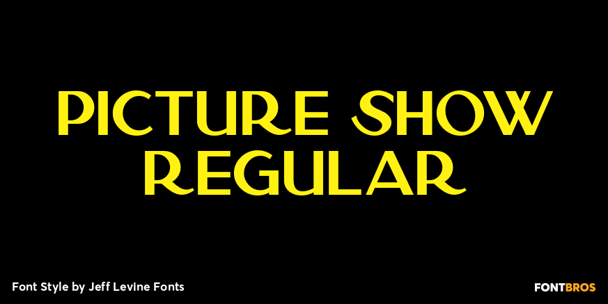 Picture Show Regular Poster