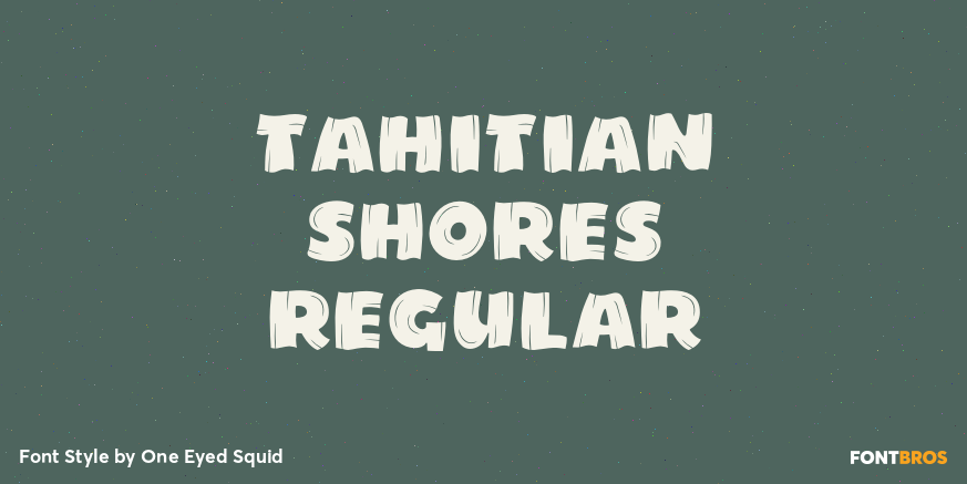 Tahitian Shores Regular Poster